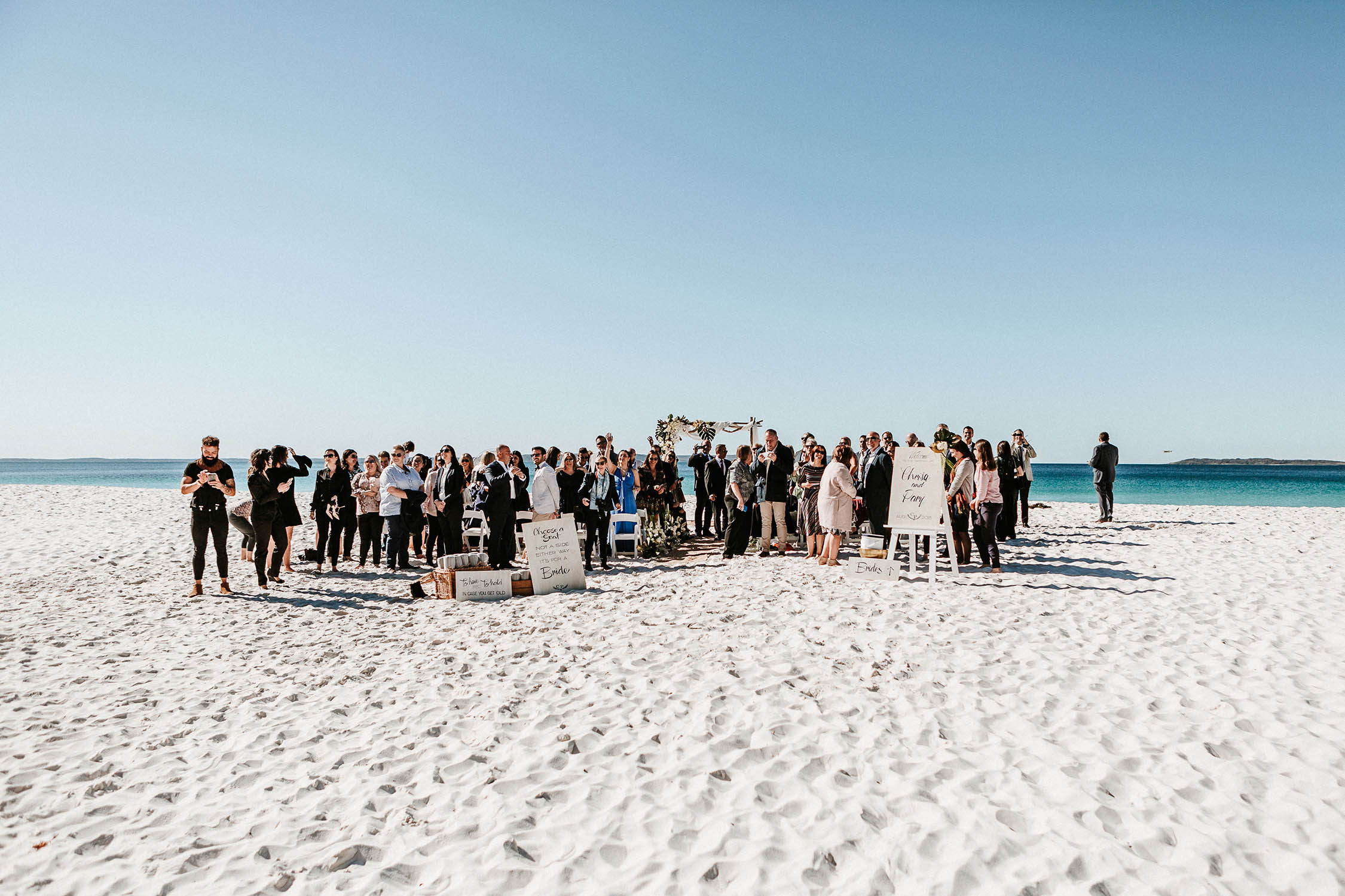 Hyams Beach Wedding Chrisa Pary Red Berry Photography